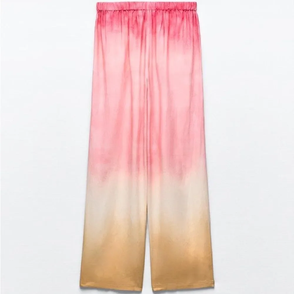 Zara Linen Blend Co-Ord Set New